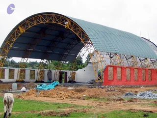 2005 - View-of-Ananda-Sabha-Construction