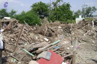September 2006 - Sindhanur flood relief