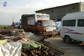September 2006 - Sindhanur flood relief