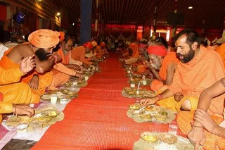 Annadhan during Nasik Kumbhamela 2015
