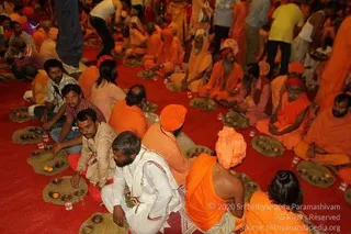 Annadhan during Nasik Kumbhamela 2015