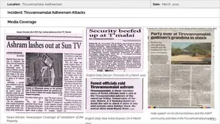 Tiruvannamalai Aadheenam Persecution