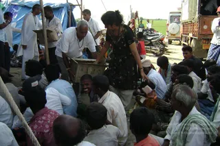 September 2006 - Sindhanur flood relief