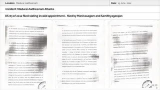 Madurai Aadheenam Persecution