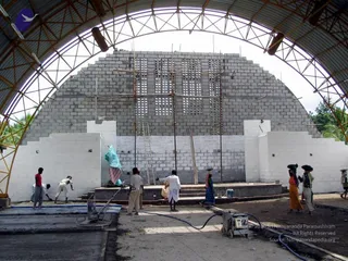 2005 - View-of-Ananda-Sabha-Construction