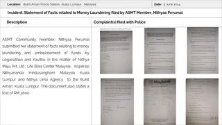 Malaysia Aadheenam Persecution