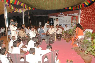 April 2008 - Making Of Kailaasa In Tiruvannamalai