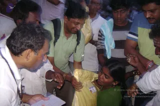 September 2006 - Sindhanur flood relief