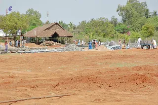 April 2008 - Making Of Kailaasa In Tiruvannamalai