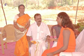 April 2008 - Making Of Kailaasa In Tiruvannamalai