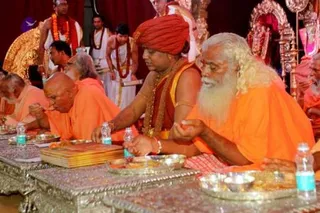 Annadhan during Nasik Kumbhamela 2015