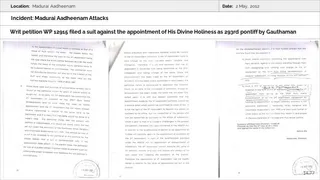 Madurai Aadheenam Persecution