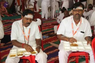 Annadhan during Nasik Kumbhamela 2015