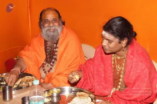 Annadhan during Allahabad Kumbhamela 2013
