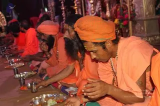 Annadhan during Nasik Kumbhamela 2015