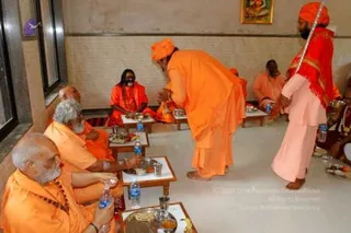 Annadhan during Nasik Kumbhamela 2015