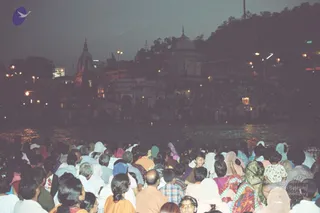 June 2004 Himalayas Yatra - Haridwar Hari Ki Pauri
