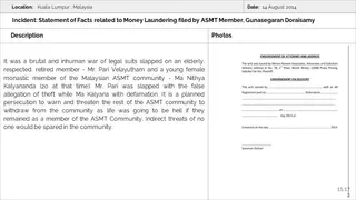 Malaysia Aadheenam Persecution