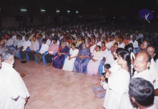 OCtober 6, 7, 8 2004 - 3 Mass Living Enlightenment Initiation conventions at Kancheepuram
