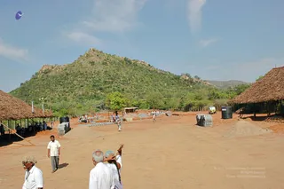 April 2008 - Making Of Kailaasa In Tiruvannamalai