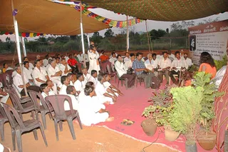 April 2008 - Making Of Kailaasa In Tiruvannamalai