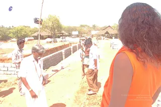 April 2008 - Making Of Kailaasa In Tiruvannamalai