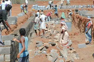 April 2008 - Making Of Kailaasa In Tiruvannamalai