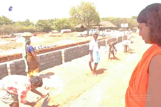 April 2008 - Making Of Kailaasa In Tiruvannamalai