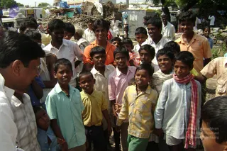 September 2006 - Sindhanur flood relief