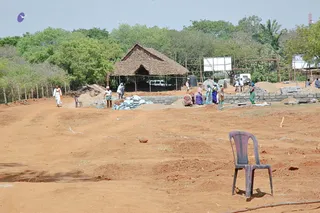 April 2008 - Making Of Kailaasa In Tiruvannamalai