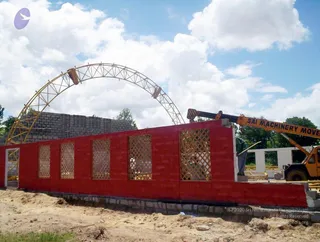 2005 - View-of-Ananda-Sabha-Construction
