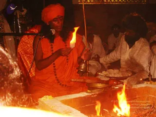 2004 - First Sannyas Deeksha At AdiKailaasa