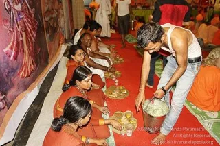 Annadhan during Nasik Kumbhamela 2015