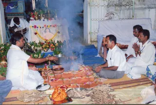 2008 - Post August - Powerful homa in Sirkazhi by trained Acharya