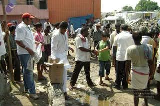 September 2006 - Sindhanur flood relief
