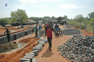 April 2008 - Making Of Kailaasa In Tiruvannamalai