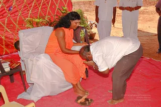April 2008 - Making Of Kailaasa In Tiruvannamalai