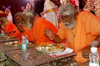 Annadhan during Nasik Kumbhamela 2015