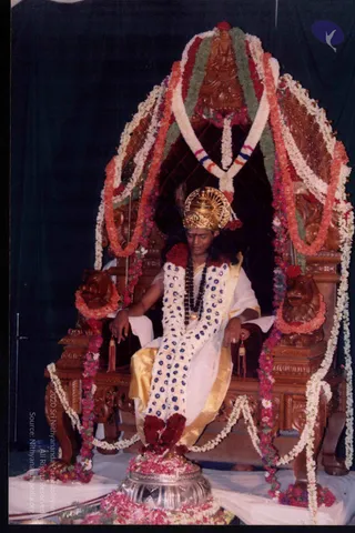 2004 - Pada Puja in Madurai Shirdi sai Baba temple