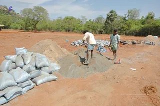 April 2008 - Making Of Kailaasa In Tiruvannamalai