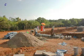 April 2008 - Making Of Kailaasa In Tiruvannamalai