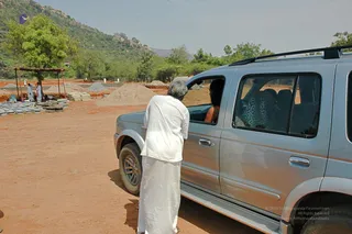 April 2008 - Making Of Kailaasa In Tiruvannamalai