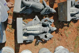 April 2008 - Making Of Kailaasa In Tiruvannamalai