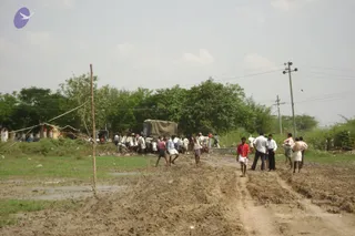 September 2006 - Sindhanur flood relief