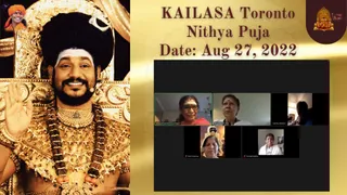 KAILASA TORONTO, CANADA on 8/27/2022