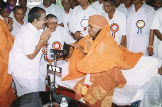 October 03 2004 - Addressing the Sengunthar Community gathering of South India