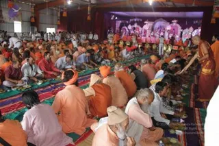 Annadhan during Nasik Kumbhamela 2015