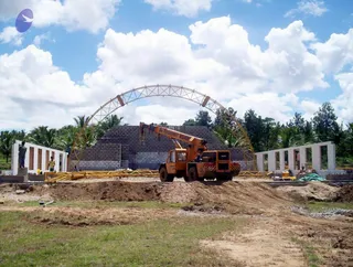 2005 - View-of-Ananda-Sabha-Construction