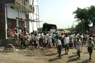 September 2006 - Sindhanur flood relief