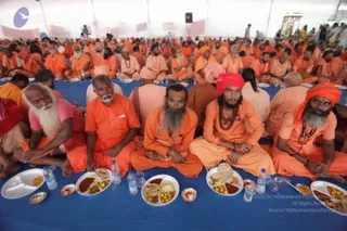 Annadhan during Nasik Kumbhamela 2015